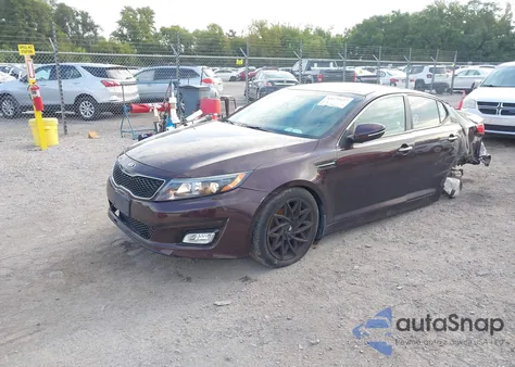 2015 Kia Optima Lx из США, поврежденный, VIN 5XXGM4A75FG468898